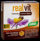 Geléia real Realvit com 13 vitaminas 20 frascos x 10 ml