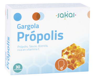 Gargola Pr&oacute;polis 30 comprimidos mastig&aacute;veis