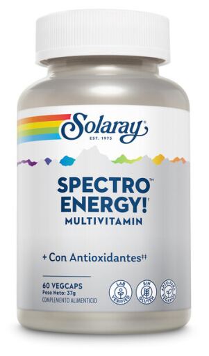 Solaray Spectro Energy 60 C&aacute;psulas Vegetais