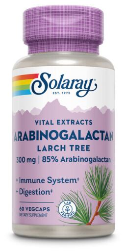 Solaray Arabinogalactano 60 C&aacute;psulas Vegetais