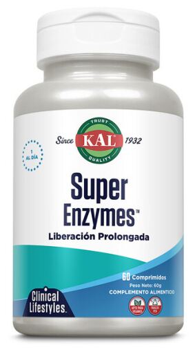 Kal Super Enzimas 60 Comprimidos