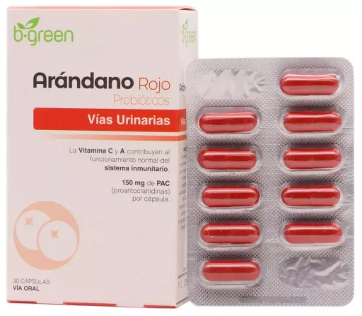 Probióticos de Cranberry 30 Cápsulas