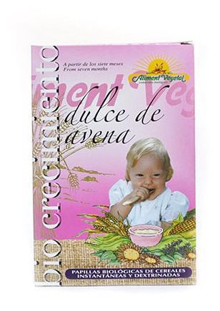 Papa de aveia doce com crescimento biol&oacute;gico