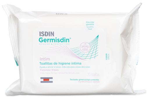 Isdin Germisdin Toalhetes de Higiene &Iacute;ntima 20 unidades