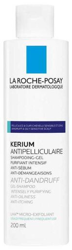 Kerium Shampoo Anticaspa para Cabelos Oleosos 200 ml