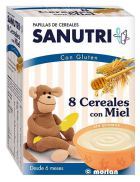 Sanutri 8 cereais com mel