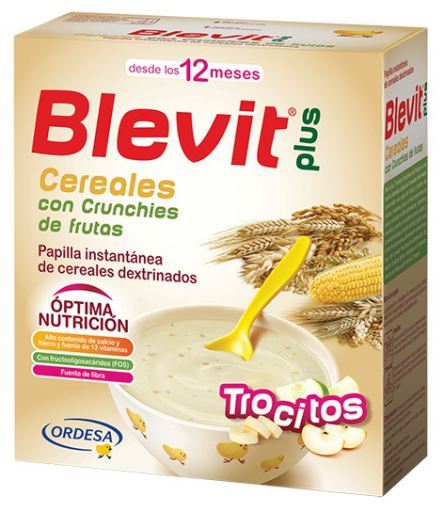 Al&eacute;m disso, Paprika instant&acirc;nea de cereais Crunchies Frutas 600gr