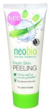 Peeling de pele fresca Neobio creme facial