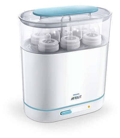 Esterilizador el&eacute;ctrico a vapor 3 em 1