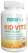 Kid Vits Berry Blast 120 cápsulas mastigáveis