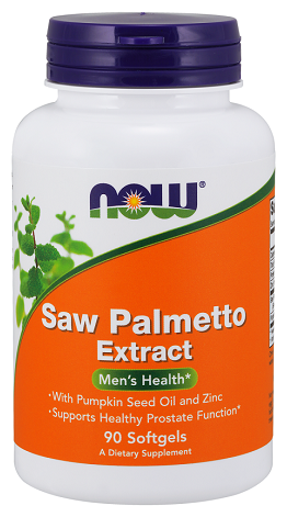 Extrato de Saw Palmetto 80 mg 90 Softgels
