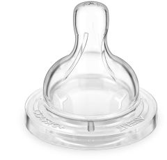 Tetinas Antic&oacute;licas Fluxo Grosso +6 Meses 2 pe&ccedil;as