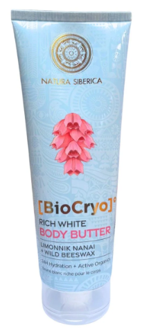 Natura Siberica Manteiga Corporal BioCryo Rich White 200 ml