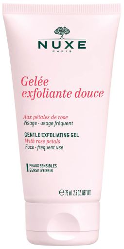 Gel Esfoliante Suave com P&eacute;talas de Rosa 75 ml