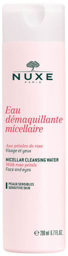 &Aacute;gua Micelar de Limpeza com P&eacute;talas de Rosa 200 ml