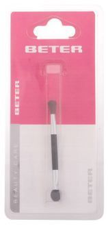 Sombreador duplo, espuma e p&ecirc;lo de p&oacute;nei