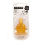 Tetina Papila de boca larga de borracha 4m