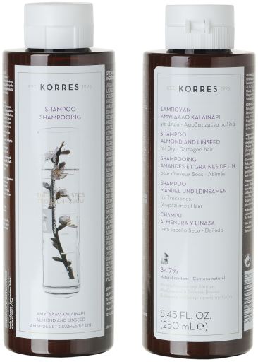 Shampoo Am&ecirc;ndoa e Linha&ccedil;a 250 ml