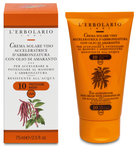 Creme Solar Facial Tan Accelerator SPF 10 75 ml