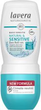 Desodorante Roll-On Basis Sensitiv Natural e Sensitive