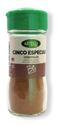 Artemis Bio Tempero Oriental Org&acirc;nico Cinco Especiarias 30g