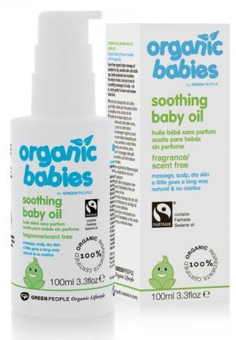 &Oacute;leo de Beb&ecirc; sem Perfume 100 ml