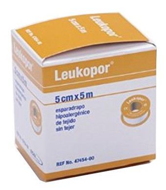 Fita adesiva Leukopor 5cmx5m
