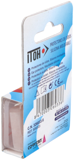 Corysan Tamp&otilde;es de ouvido de silicone Itoh 6 unidades
