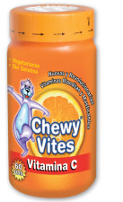 Frasco de vitamina C 60U