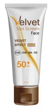 Protetor Solar com Tela Solar Colorida SPF 50