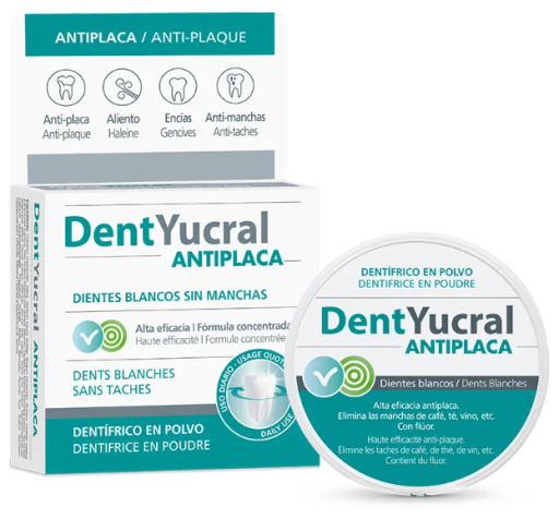 Dentyucral P&oacute; Dental Anti-Placa 50 gr