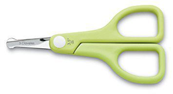 Tesoura reta para bebê 3,5&quot;