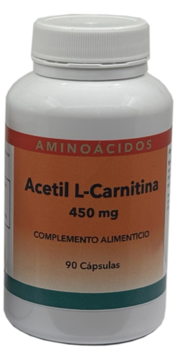 Acetil L-carnitina 450 mg 90 c&aacute;psulas