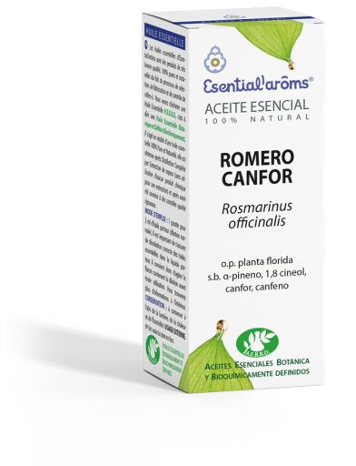 Ess&ecirc;ncia de c&acirc;nfora e alecrim 10ml