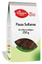 Sultanas org&acirc;nicas 250 gramas
