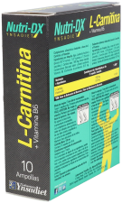 L-Carnitina Vitamina B6 10 Frascos