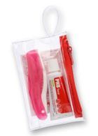 Escova de dentes para viagem sens&iacute;vel + pasta de dente