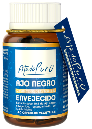 Tongil Alho Negro Envelhecido Pure State - 40 c&aacute;psulas