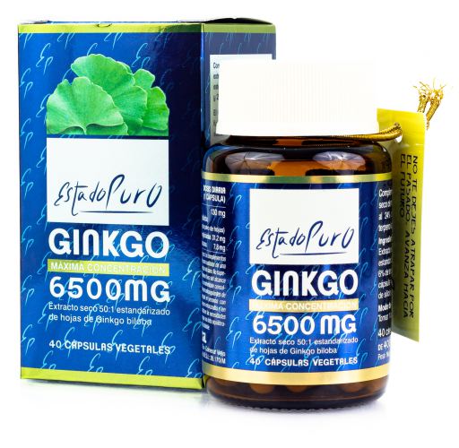 Ginkgo Pure State 6500mg 40 cápsulas