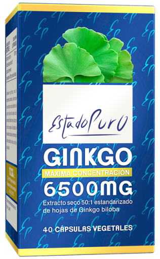 Tongil Ginkgo Pure State 6500mg 40 c&aacute;psulas