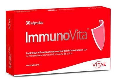 Vitae Suplemento Alimentar Immunovita 30 C&aacute;psulas