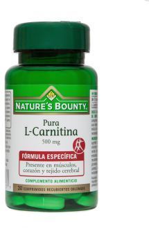L-Carnitina 500 mg 30 Comprimidos Revestidos