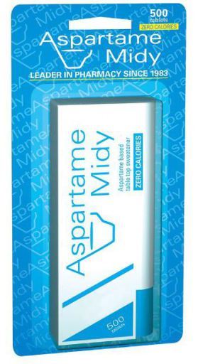 Comprimidos de Aspartame Midy 500