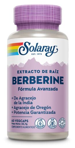 Solaray Berberina 60 C&aacute;psulas