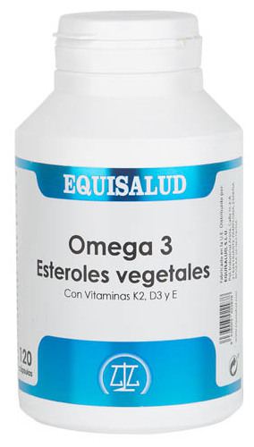 Equisalud &Aacute;cidos graxos &ocirc;mega 3 e vitaminas Ester&oacute;is vegetais K2, D3, E