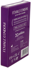 Profilático Feminino Nitrilo Feminino 3 Unidades