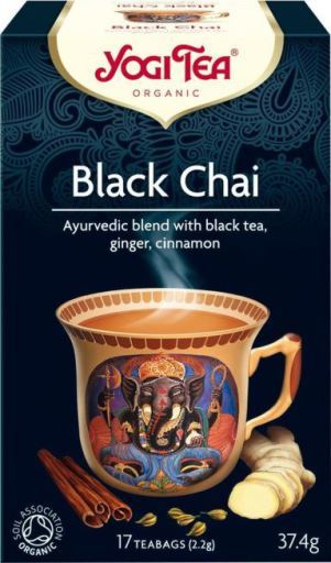 Yogi Tea Ch&aacute; Preto Chai 17 Saquinhos