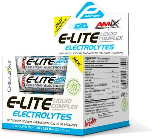 E-Lite Eletr&oacute;litos L&iacute;quido 1 Unidade 25 ml