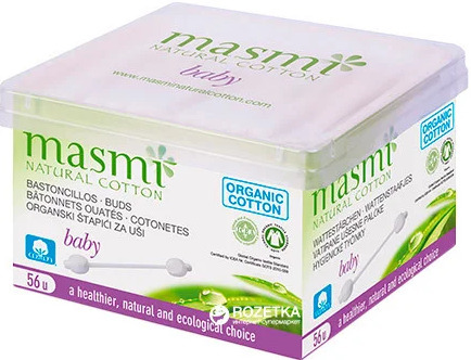 Palitos de seguran&ccedil;a Algod&atilde;o 56 unidades