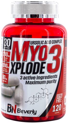 Myo3 Xplode Inibidor de Miostatina 120 Cápsulas